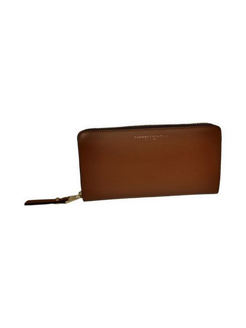Women's zip around wallet in tan leather Gianni Chiarini | PFR5042CALF2908